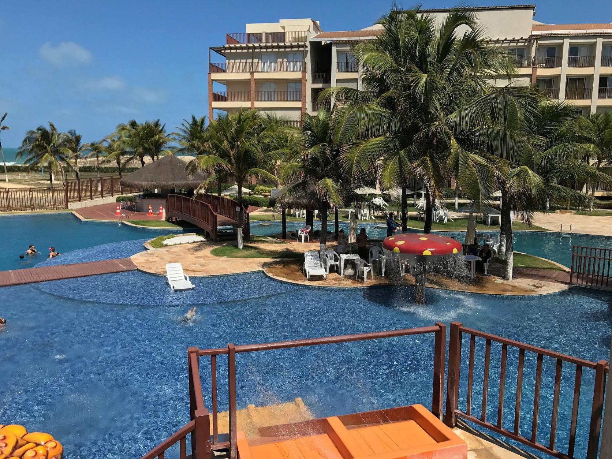 Beach Living, Frente Mar, Vizinho Ao B Park Aquiraz Bagian luar foto